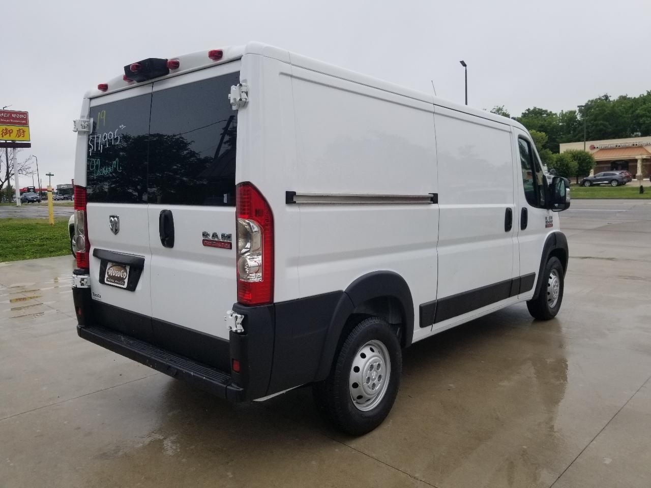 RAM ProMaster Cargo Van 1500 Low Roof 136" WB 2019