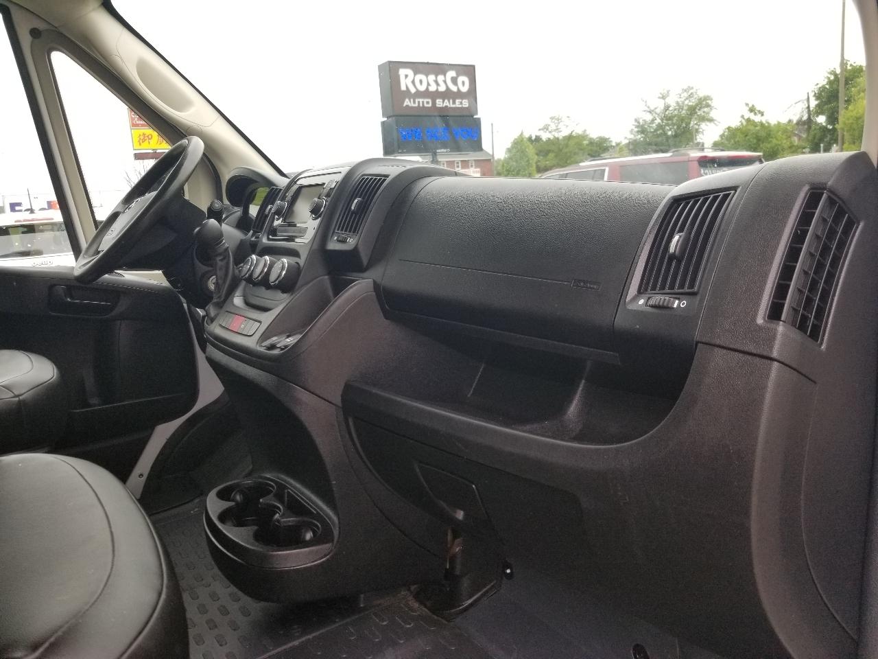 RAM ProMaster Cargo Van 1500 Low Roof 136" WB 2019