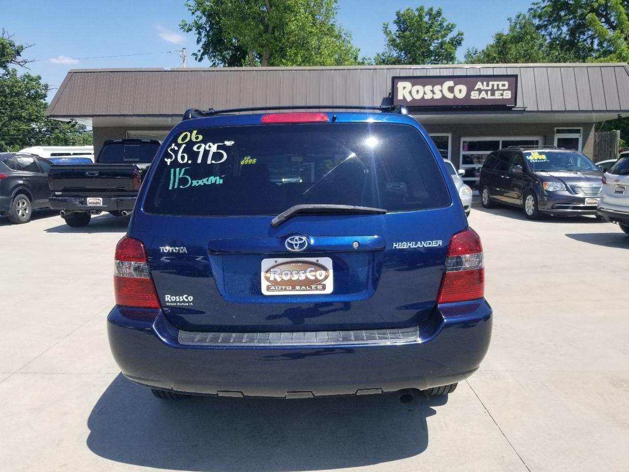 Toyota Highlander 4dr 4-Cyl (Natl) 2006