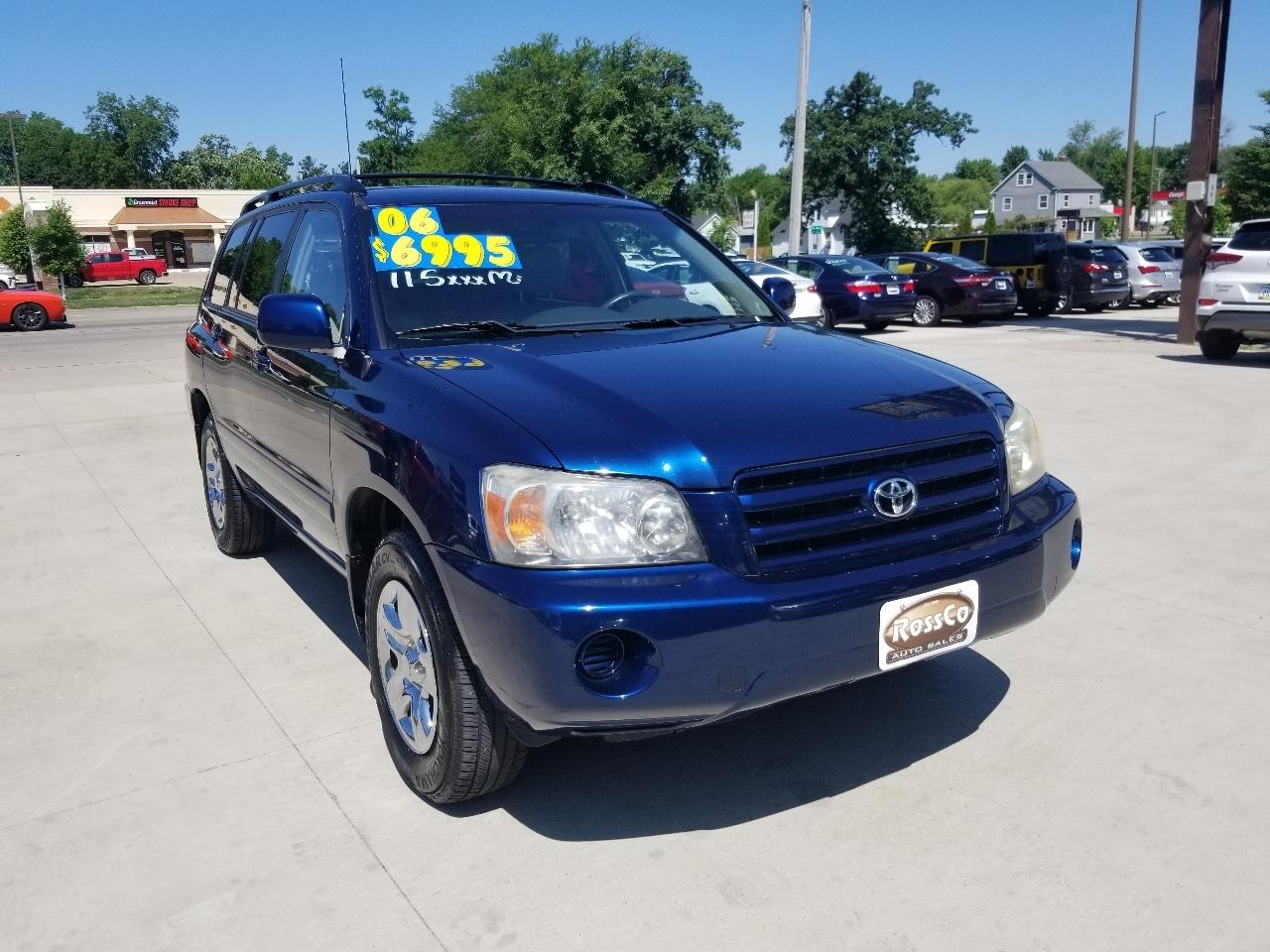 Toyota Highlander 4dr 4-Cyl (Natl) 2006