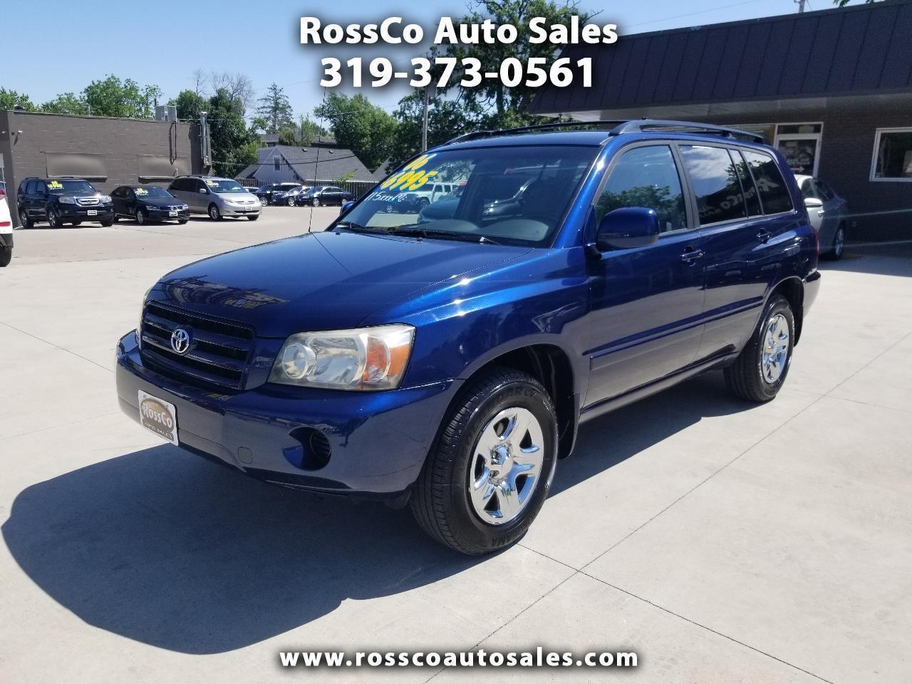 Toyota Highlander 4dr 4-Cyl (Natl) 2006