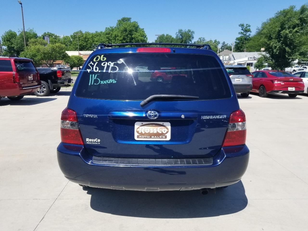 Toyota Highlander 4dr 4-Cyl (Natl) 2006