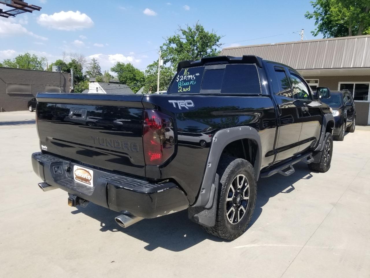 Toyota Tundra 2WD Truck Double Cab 5.7L FFV V8 6-Spd AT SR5 (Natl) 2016