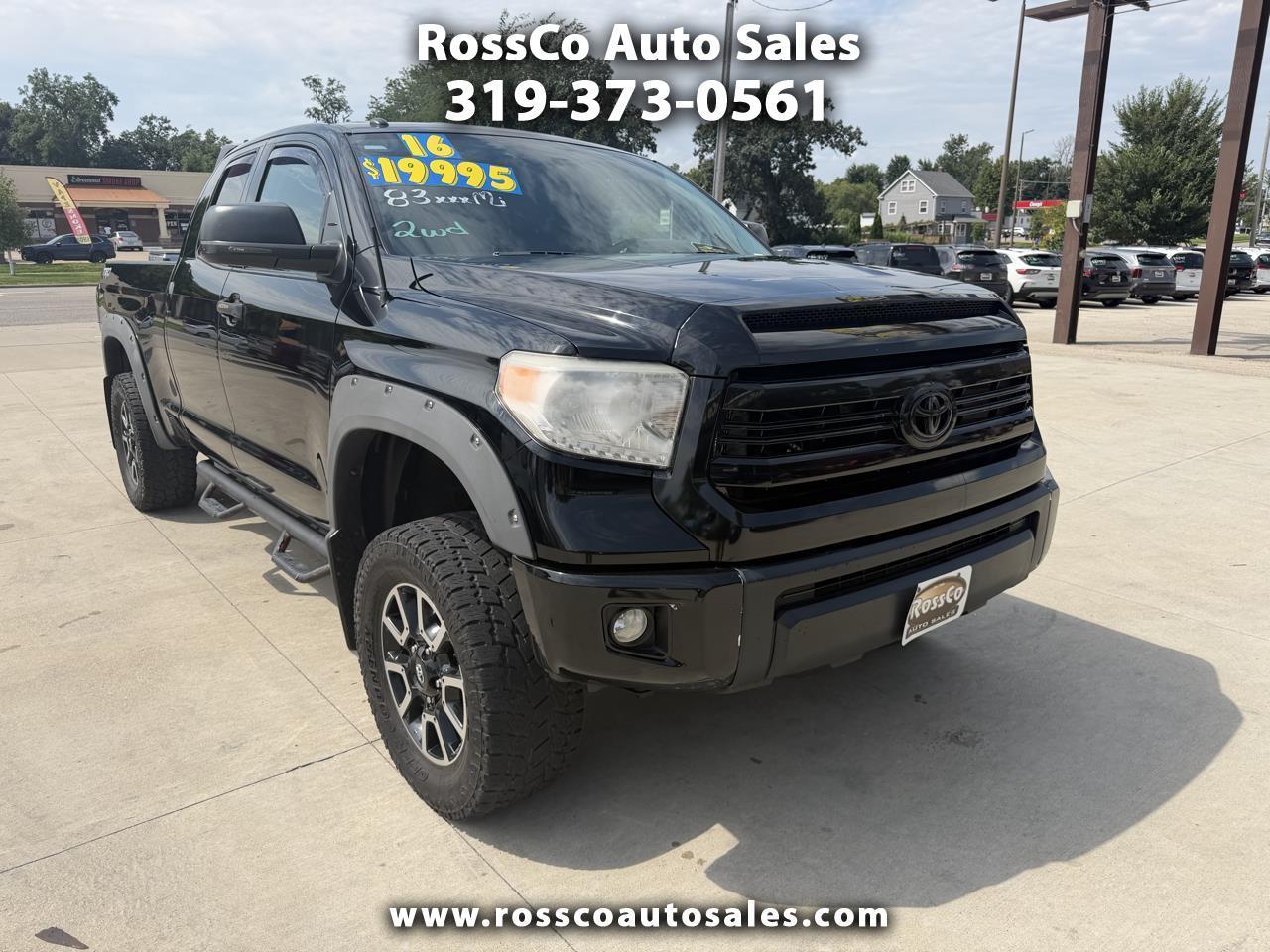 Toyota Tundra 2WD Truck Double Cab 5.7L FFV V8 6-Spd AT SR5 (Natl) 2016