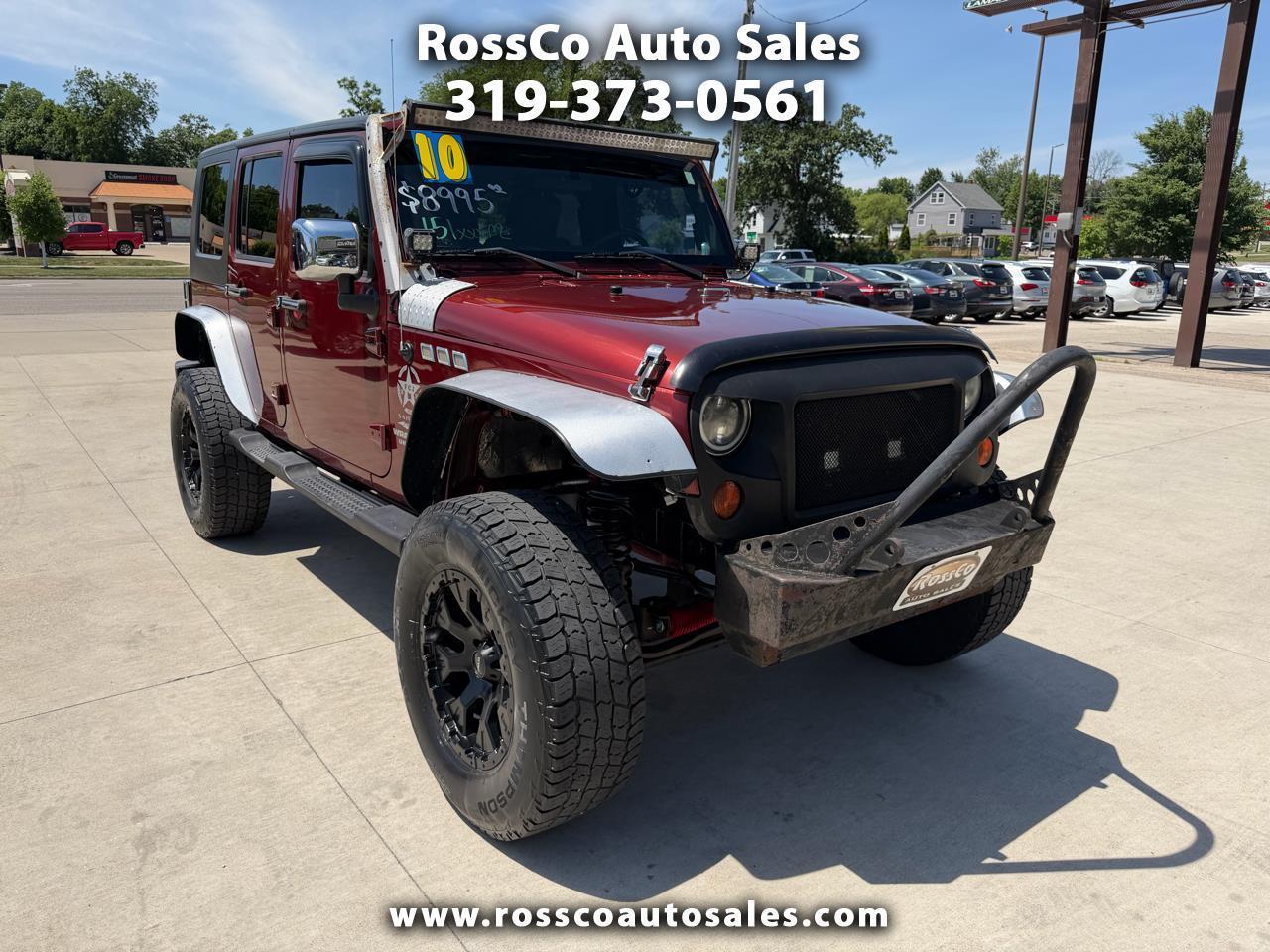 2010 Jeep Wrangler Unlimited 4WD 4dr Sahara