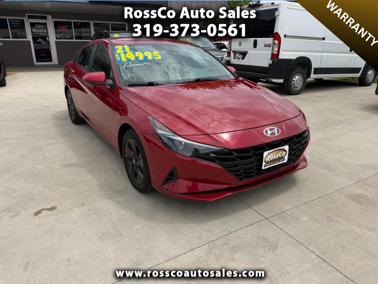 2021 Hyundai Elantra SEL IVT *Ltd Avail*