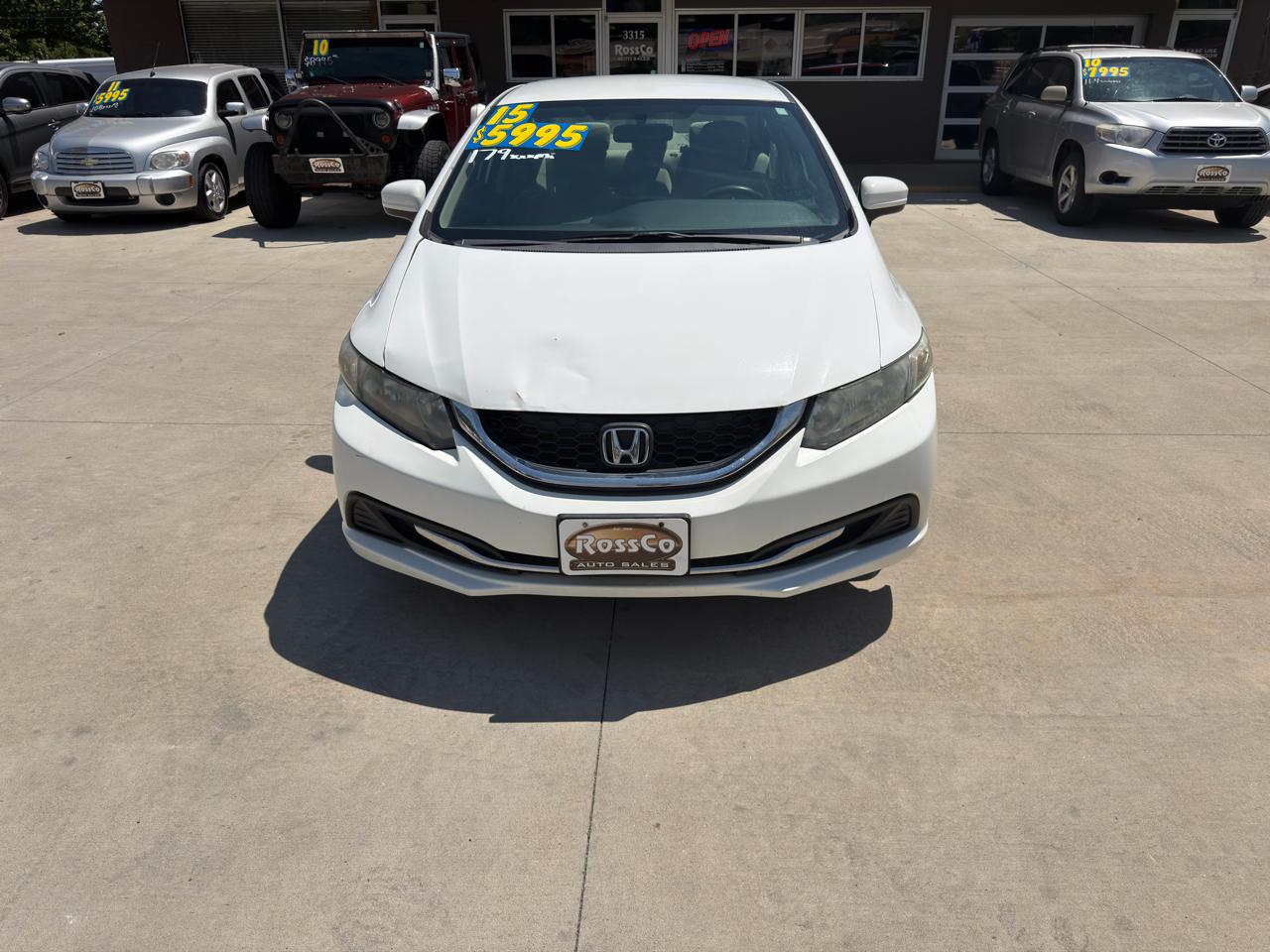 Honda Civic 4dr Sdn LX Auto 2015