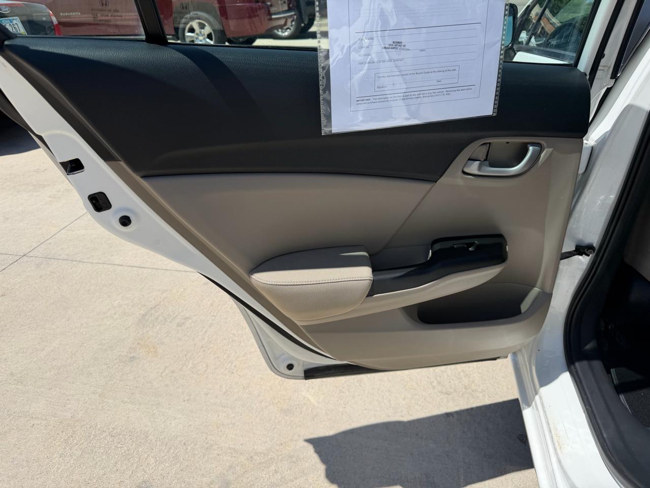 Honda Civic 4dr Sdn LX Auto 2015