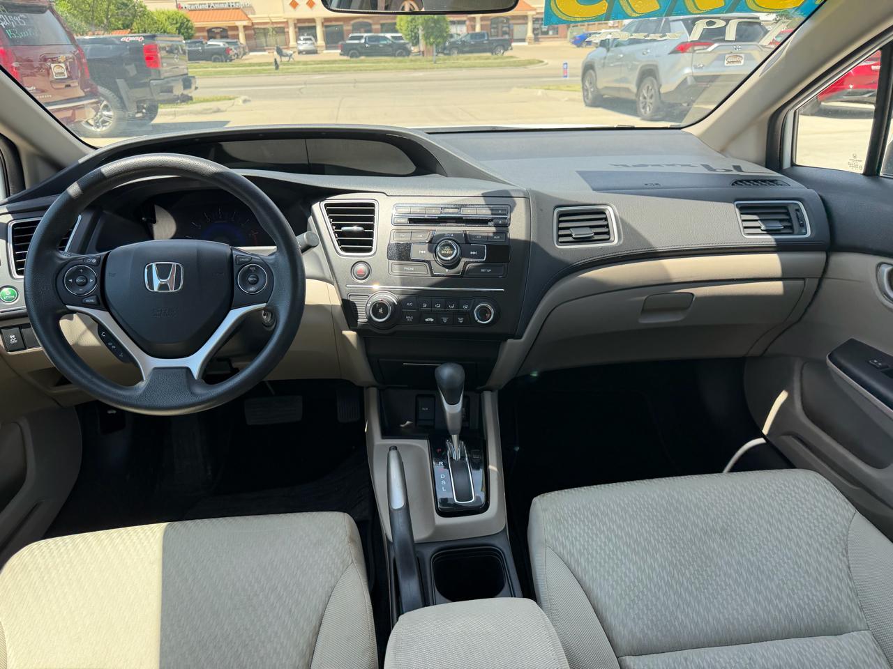 Honda Civic 4dr Sdn LX Auto 2015