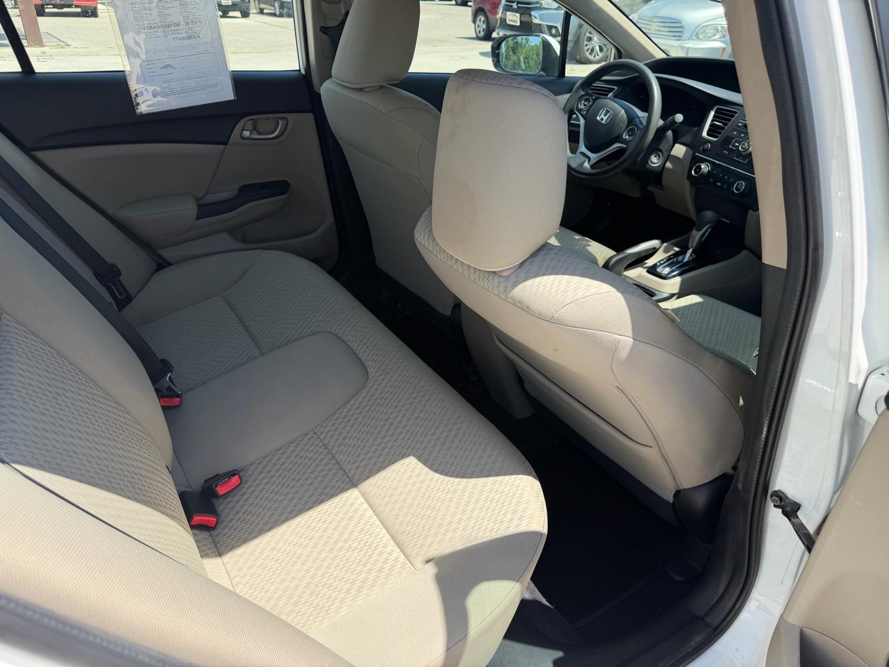 Honda Civic 4dr Sdn LX Auto 2015
