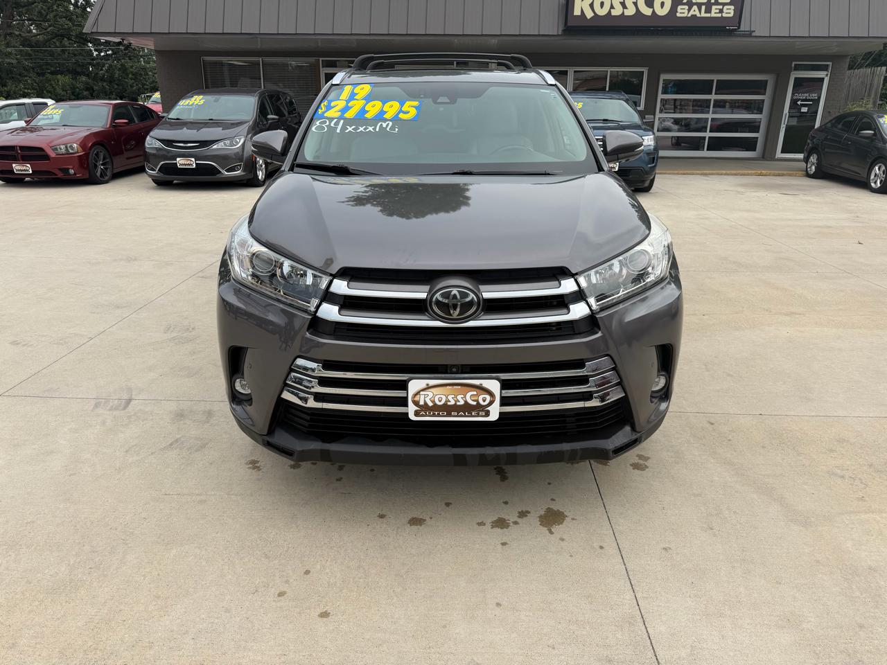 Toyota Highlander Limited Platinum AWD V6 2019