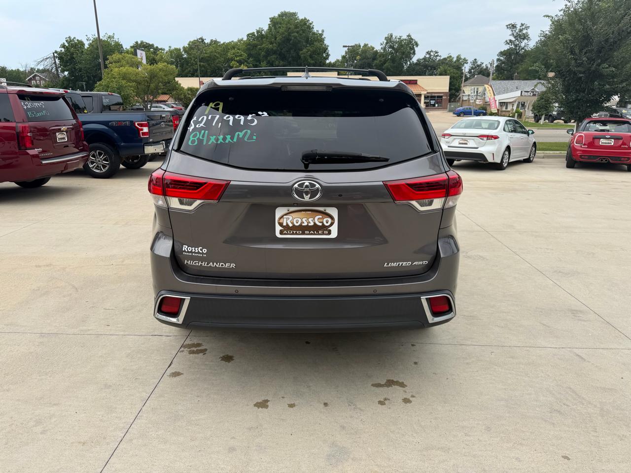 Toyota Highlander Limited Platinum AWD V6 2019