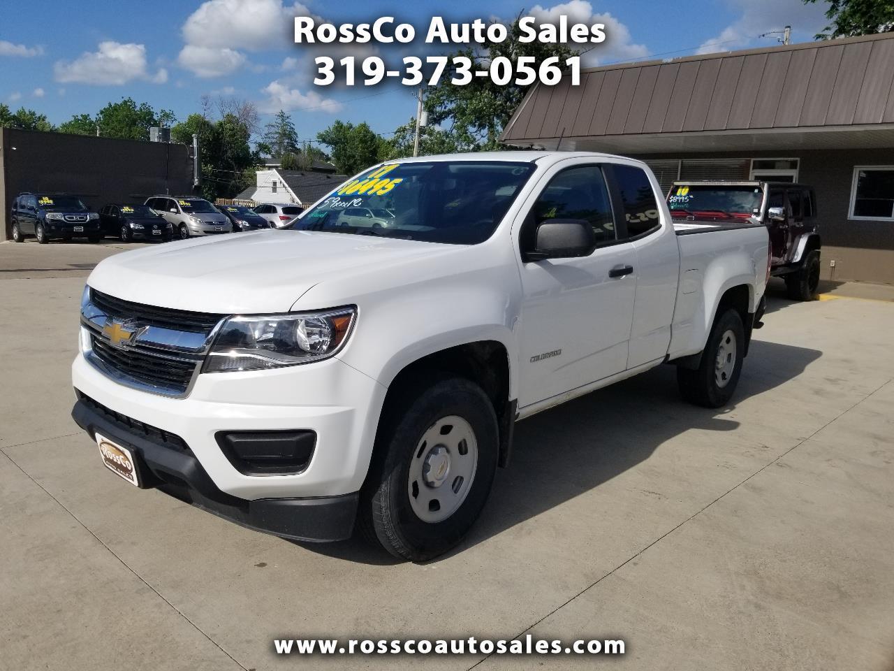 2017 Chevrolet Colorado 2WD Ext Cab 128.3" WT