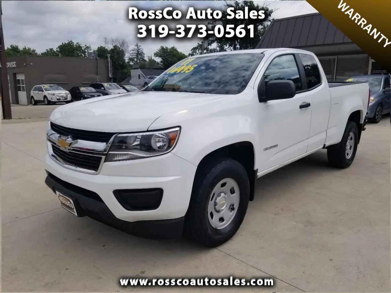 2017 Chevrolet Colorado 2WD Ext Cab 128.3" WT