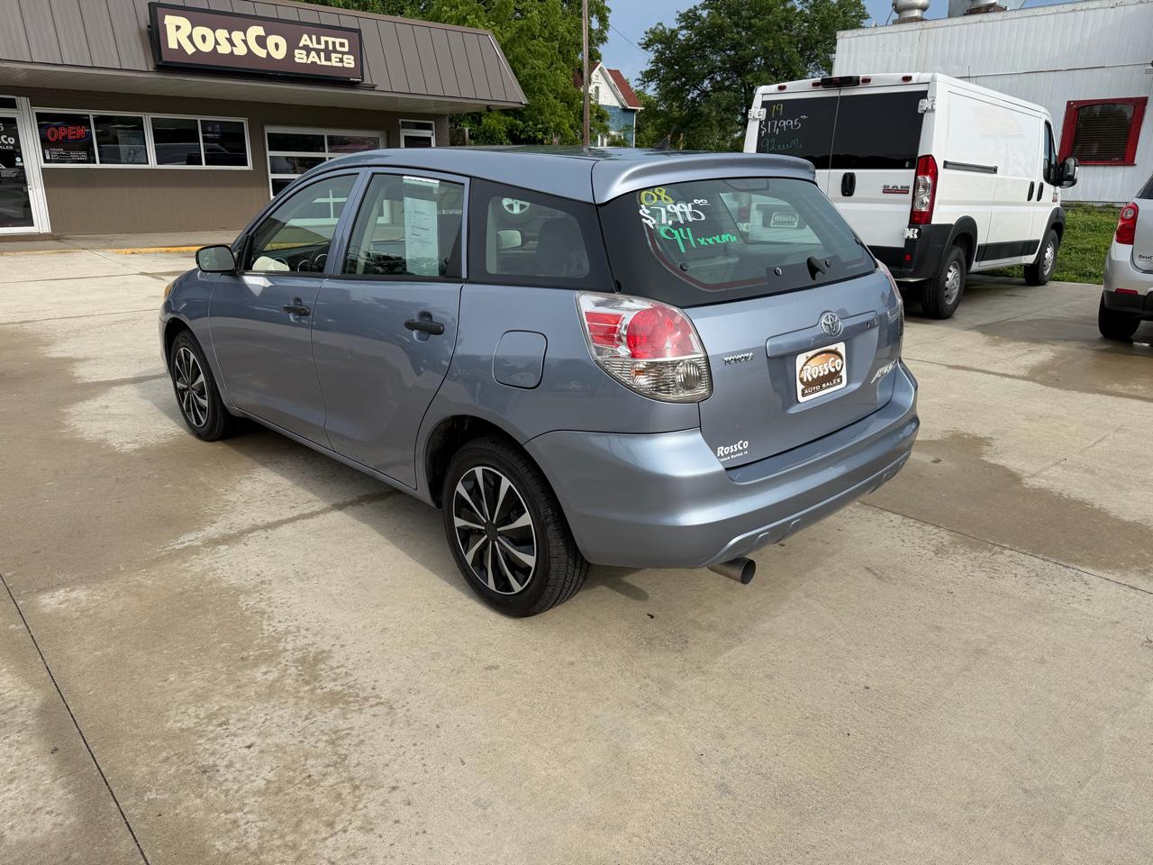 Toyota Matrix Base 4D Hatchback 2008