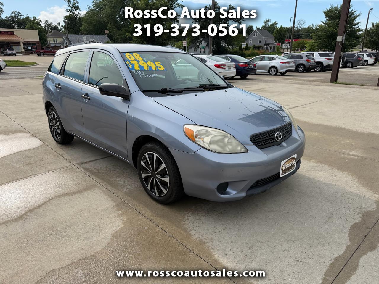 Toyota Matrix Base 4D Hatchback 2008