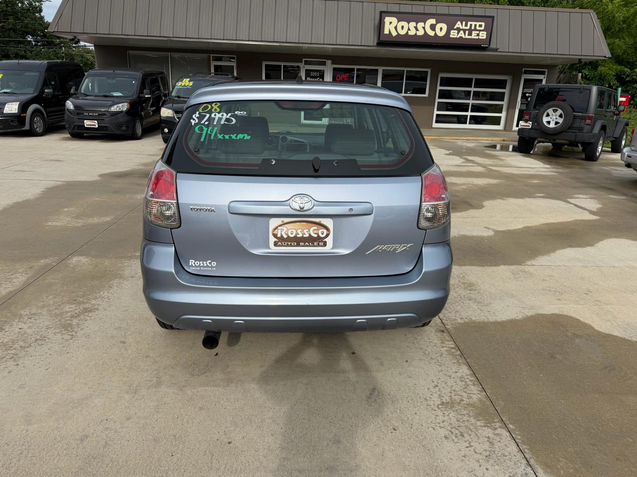 Toyota Matrix Base 4D Hatchback 2008