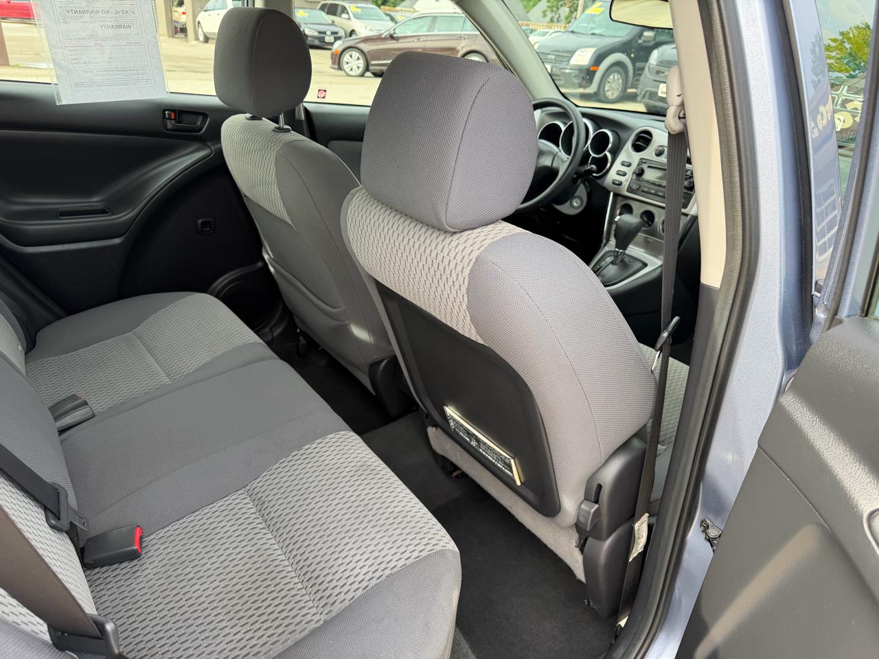 Toyota Matrix Base 4D Hatchback 2008
