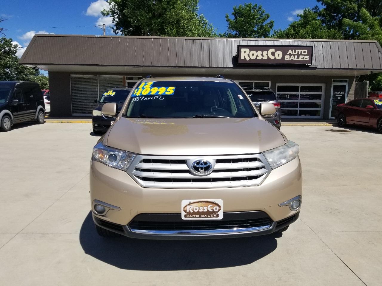 Toyota Highlander 4WD 4dr V6 Limited (Natl) 2012