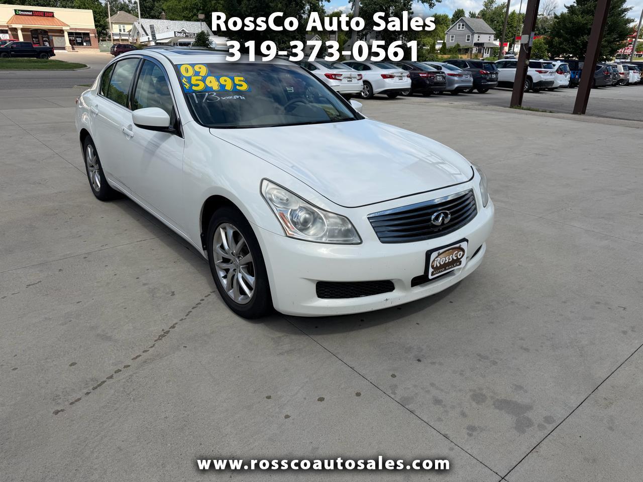 Infiniti G37 Sedan 4dr x AWD 2009