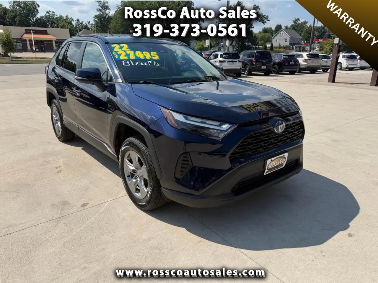 2022 Toyota RAV4 Hybrid XLE AWD (Natl)