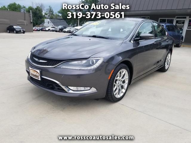 Gray 2015 Chrysler 200 Sedan All-Wheel Drive Automatic