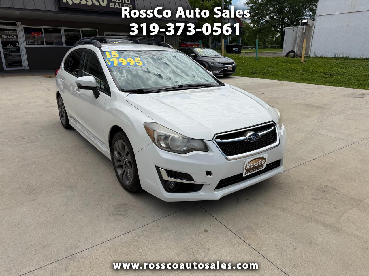 Subaru Impreza Wagon 5dr CVT 2.0i Sport Limited 2015