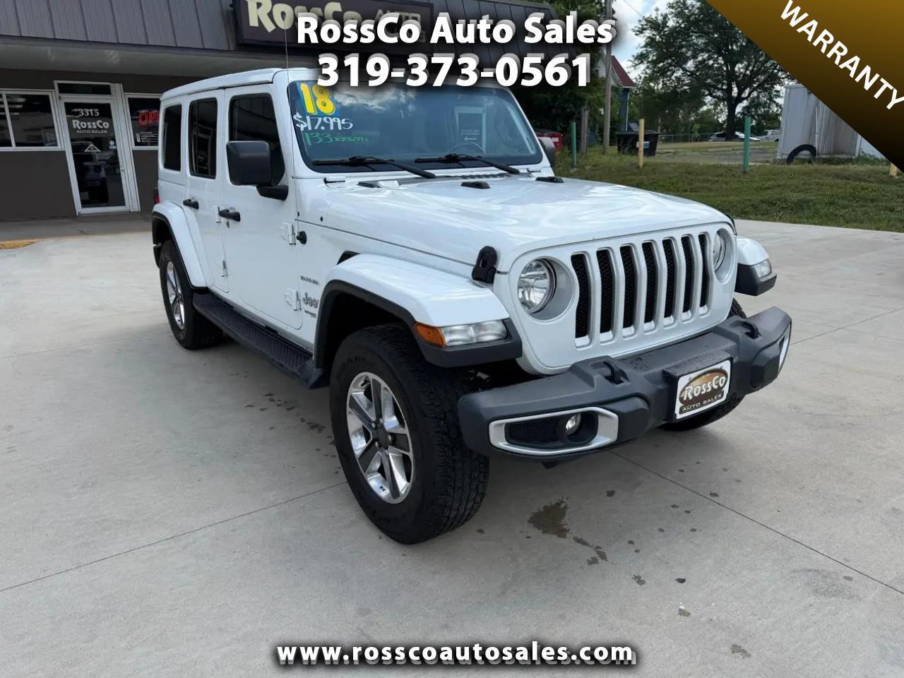 Jeep Wrangler Unlimited Sahara 4x4 2018