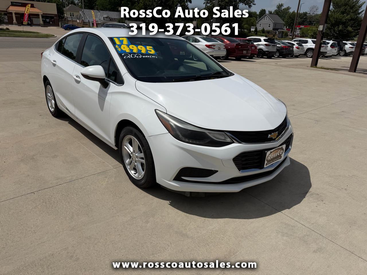 2017 Chevrolet Cruze 4dr Sdn 1.4L LT w/1SD