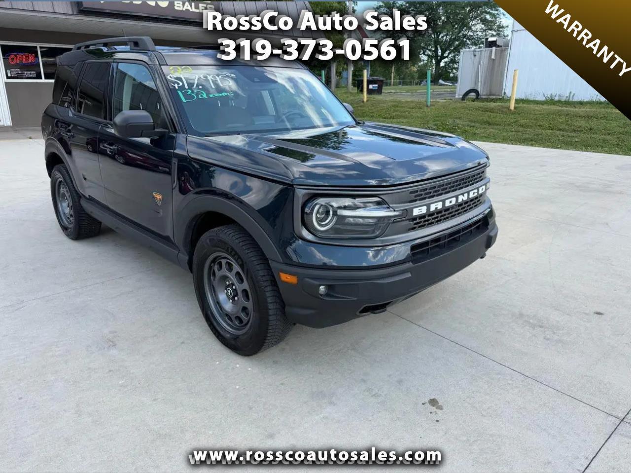 2022 Ford Bronco Sport Badlands 4x4