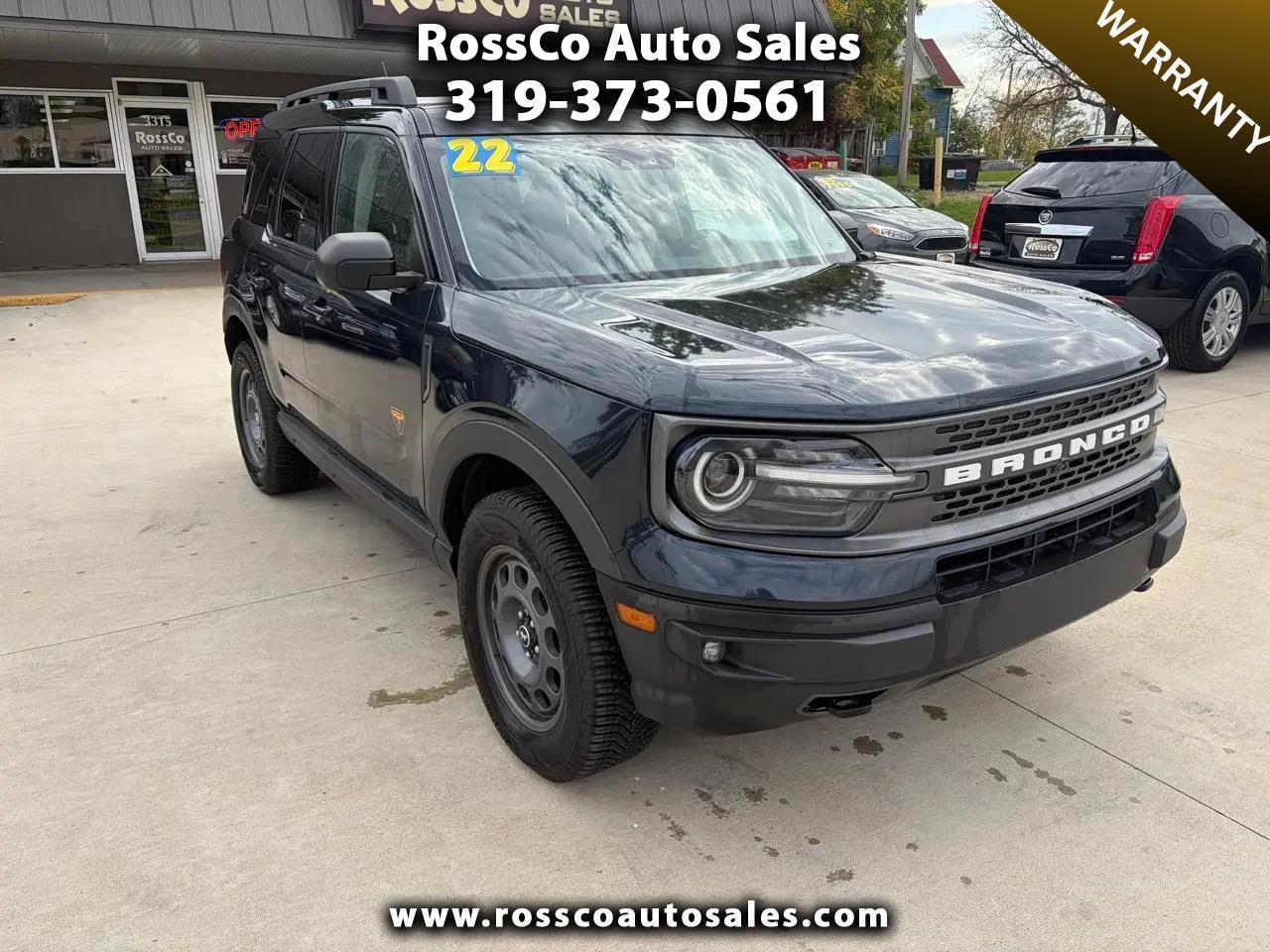 2022 Ford Bronco Sport Badlands 4x4