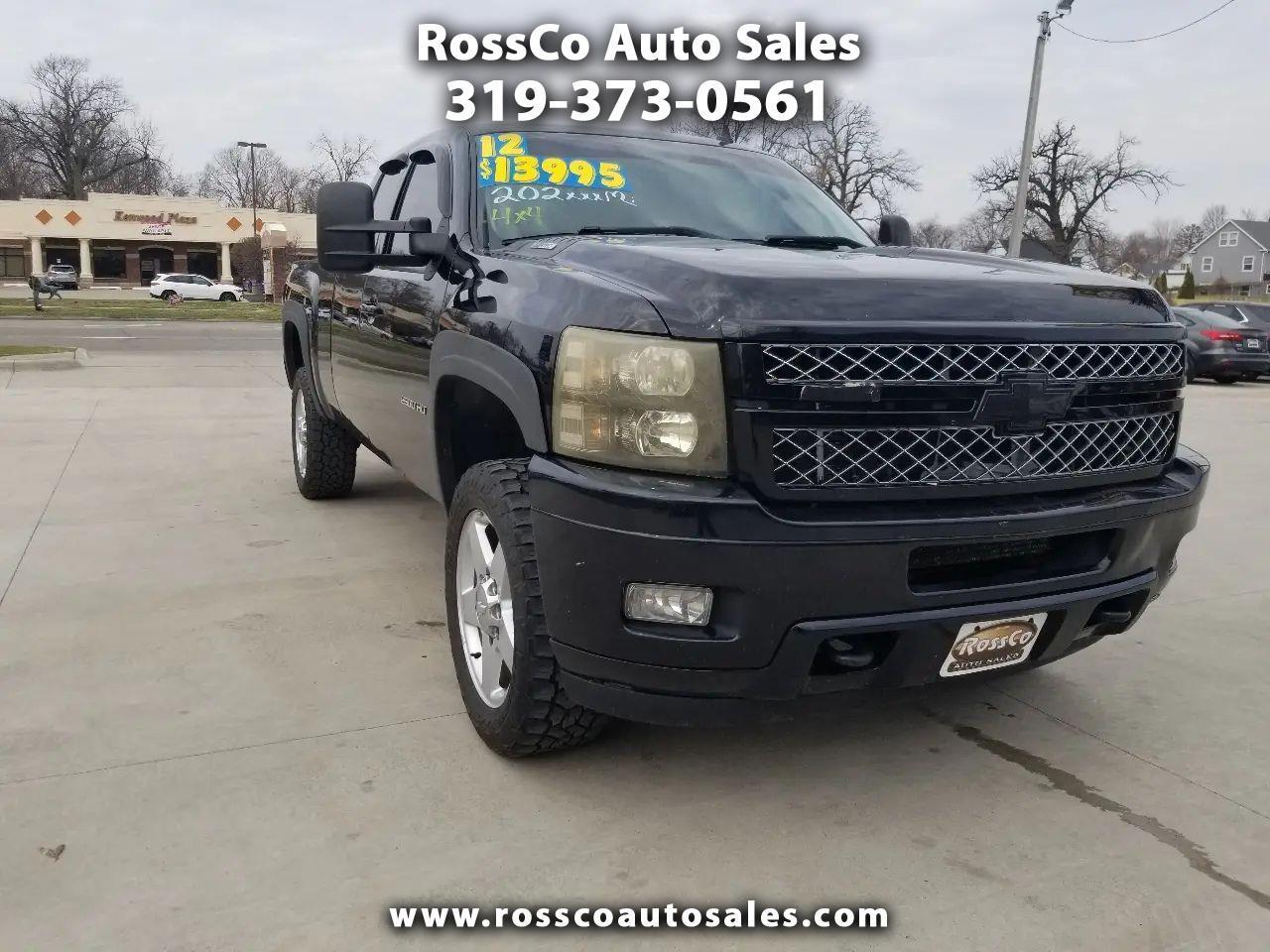 2012 Chevrolet Silverado 2500HD 4WD Ext Cab 144.2" LTZ