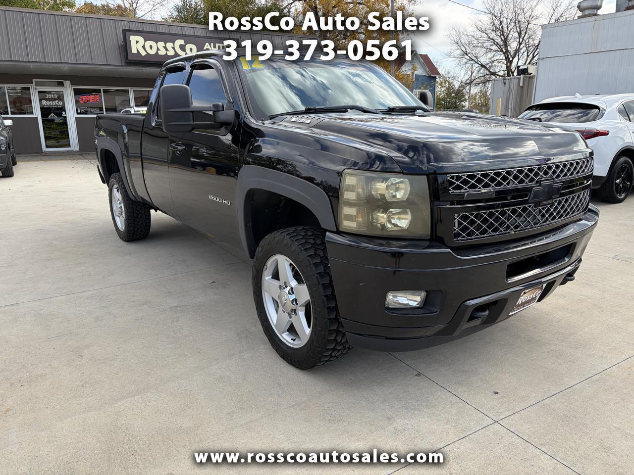 2012 Chevrolet Silverado 2500HD 4WD Ext Cab 144.2" LTZ