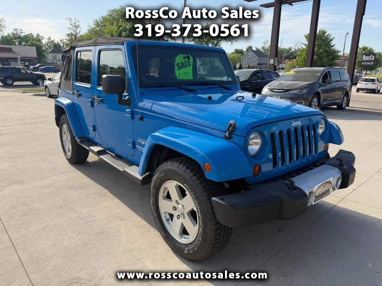 Jeep Wrangler Unlimited 4WD 4dr Sahara 2012
