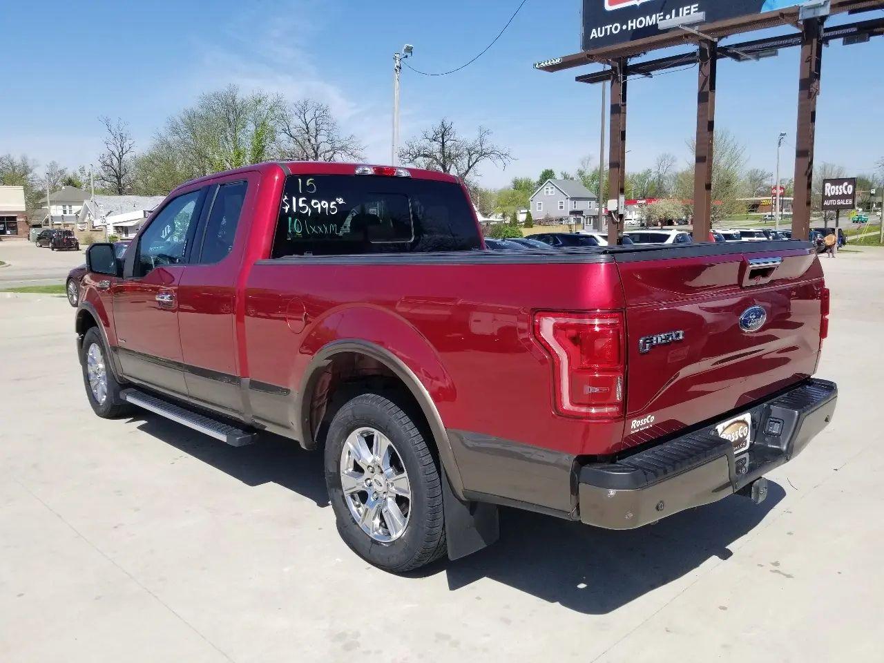 Ford F-150 2WD SuperCab 145" Lariat 2015