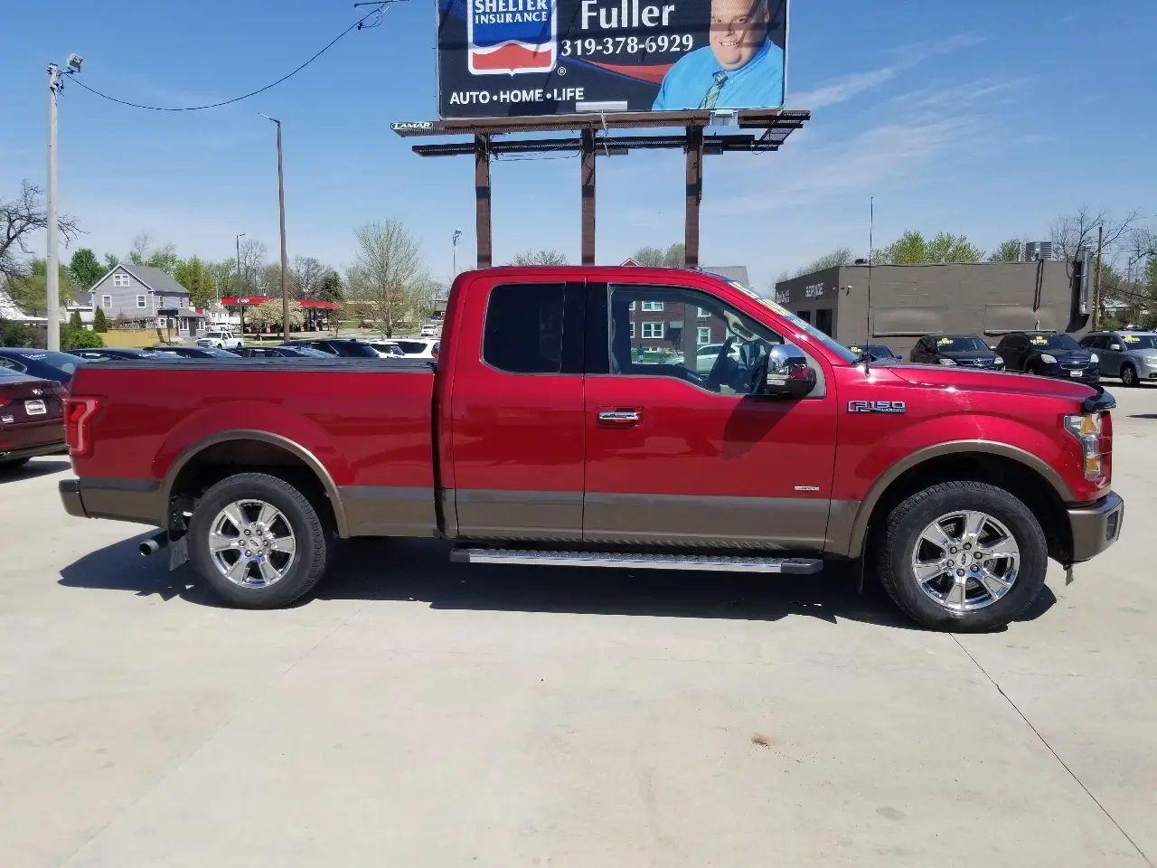Ford F-150 2WD SuperCab 145" Lariat 2015