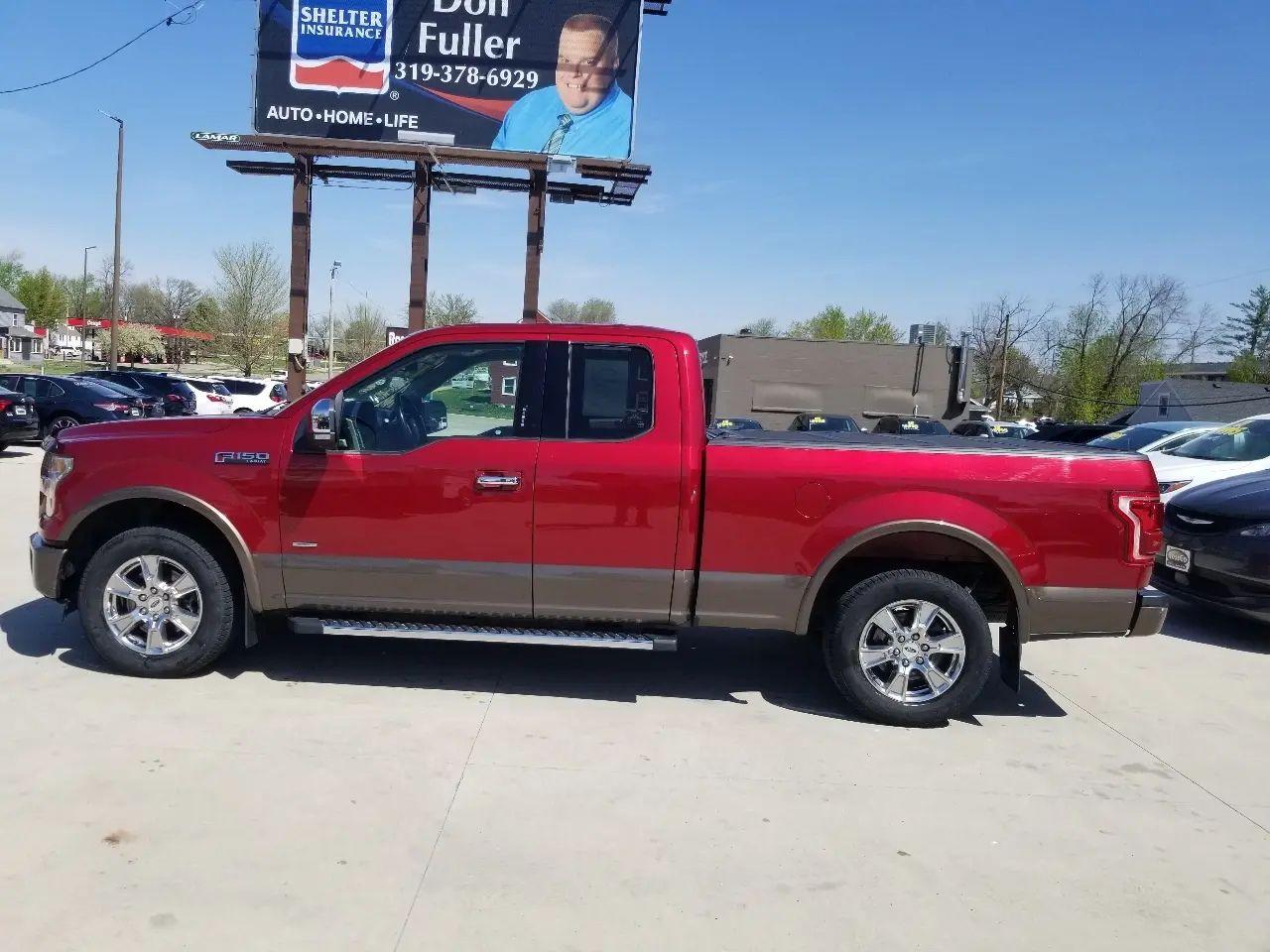 Ford F-150 2WD SuperCab 145" Lariat 2015
