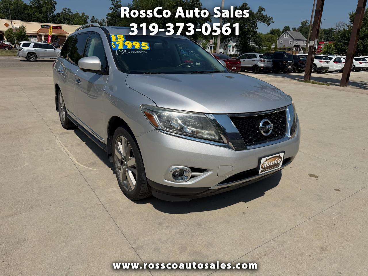Nissan Pathfinder 4WD 4dr Platinum 2013