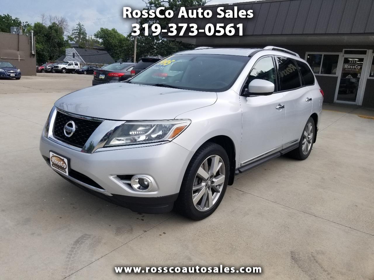  2013 Nissan Pathfinder Platinum 4WD   