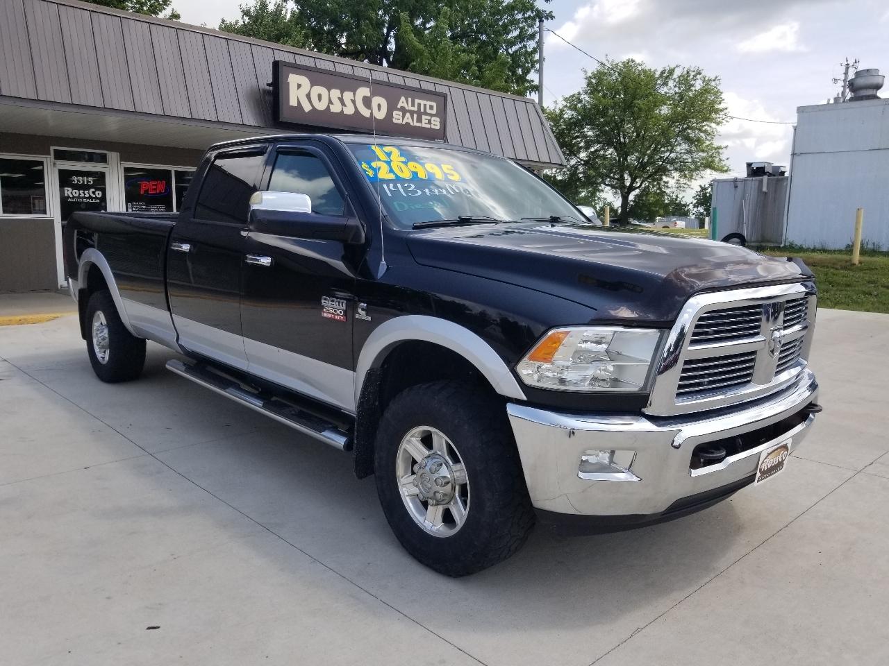 RAM 2500 Laramie 4x4 Crew Cab 8' Box 2012