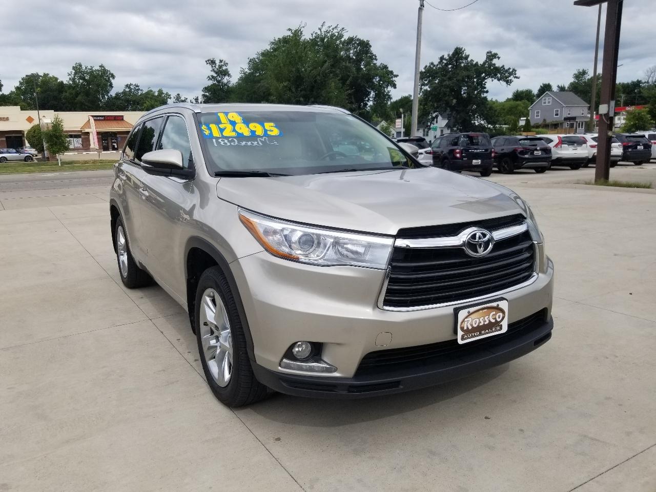 Toyota Highlander AWD 4dr V6 Limited (Natl) 2014