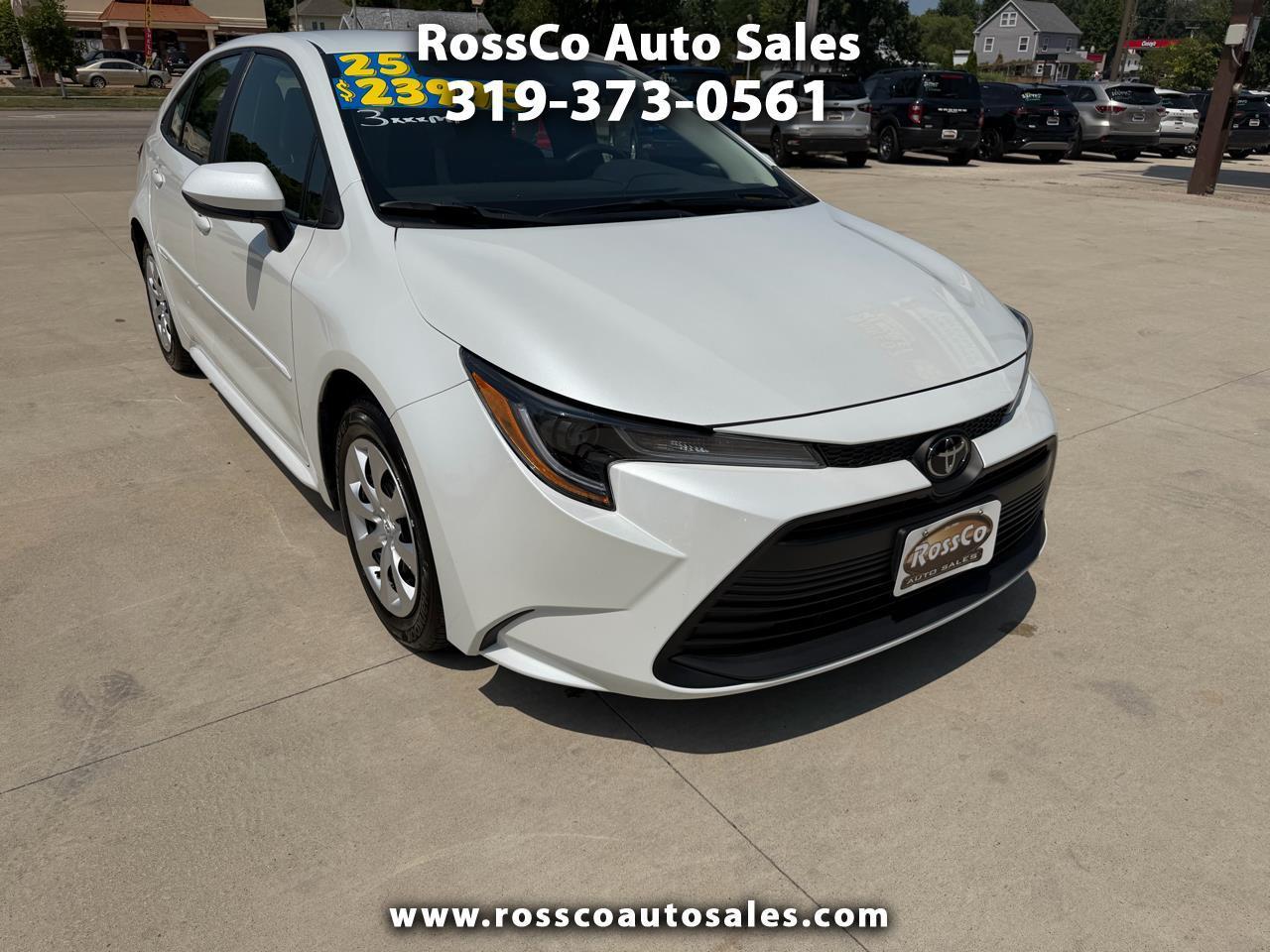 Toyota Corolla LE CVT (Natl) 2025
