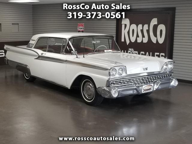 White 1959 Ford Fairlane Coupe Automatic