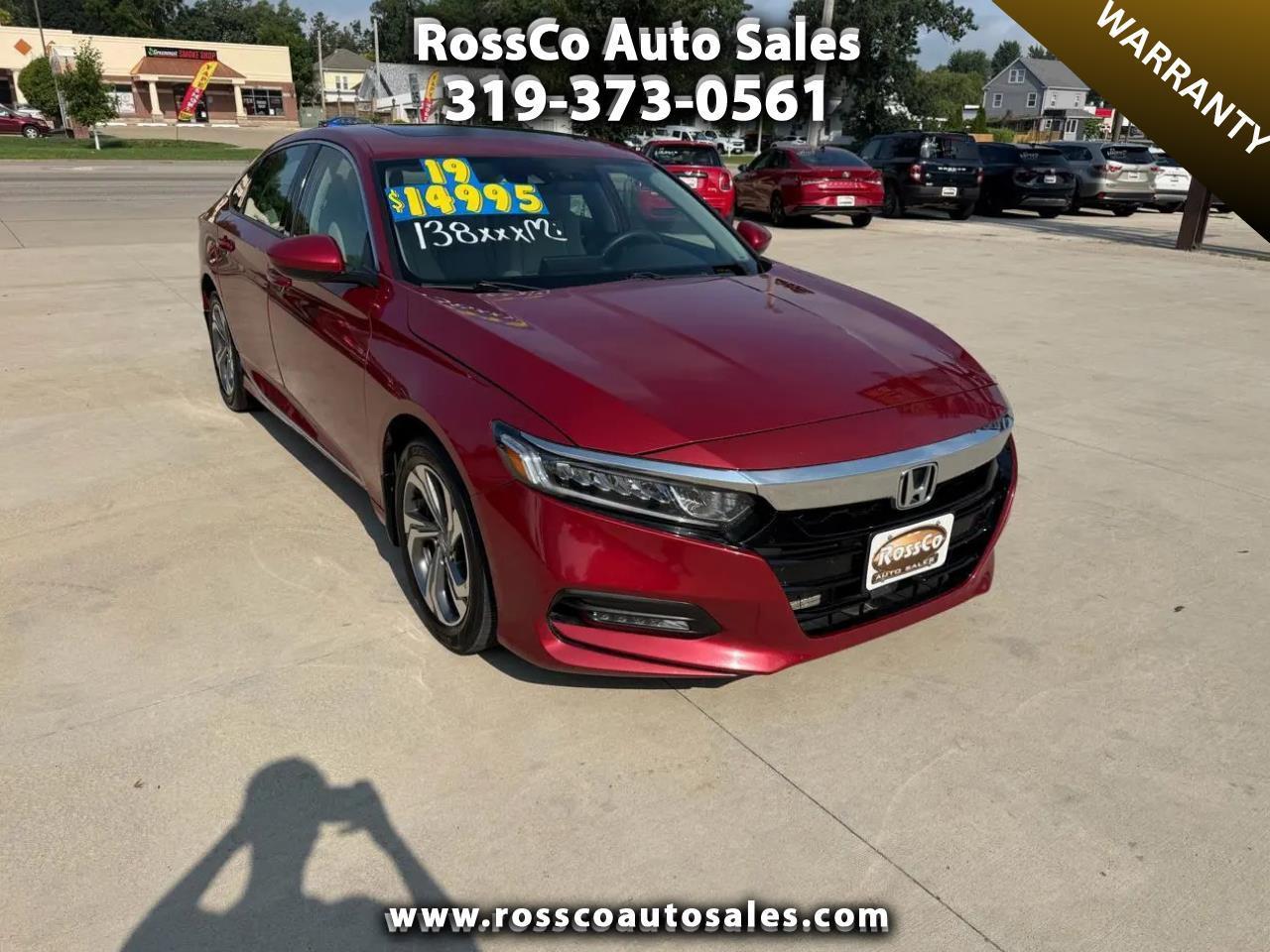 2019 Honda Accord Sedan EX 1.5T CVT