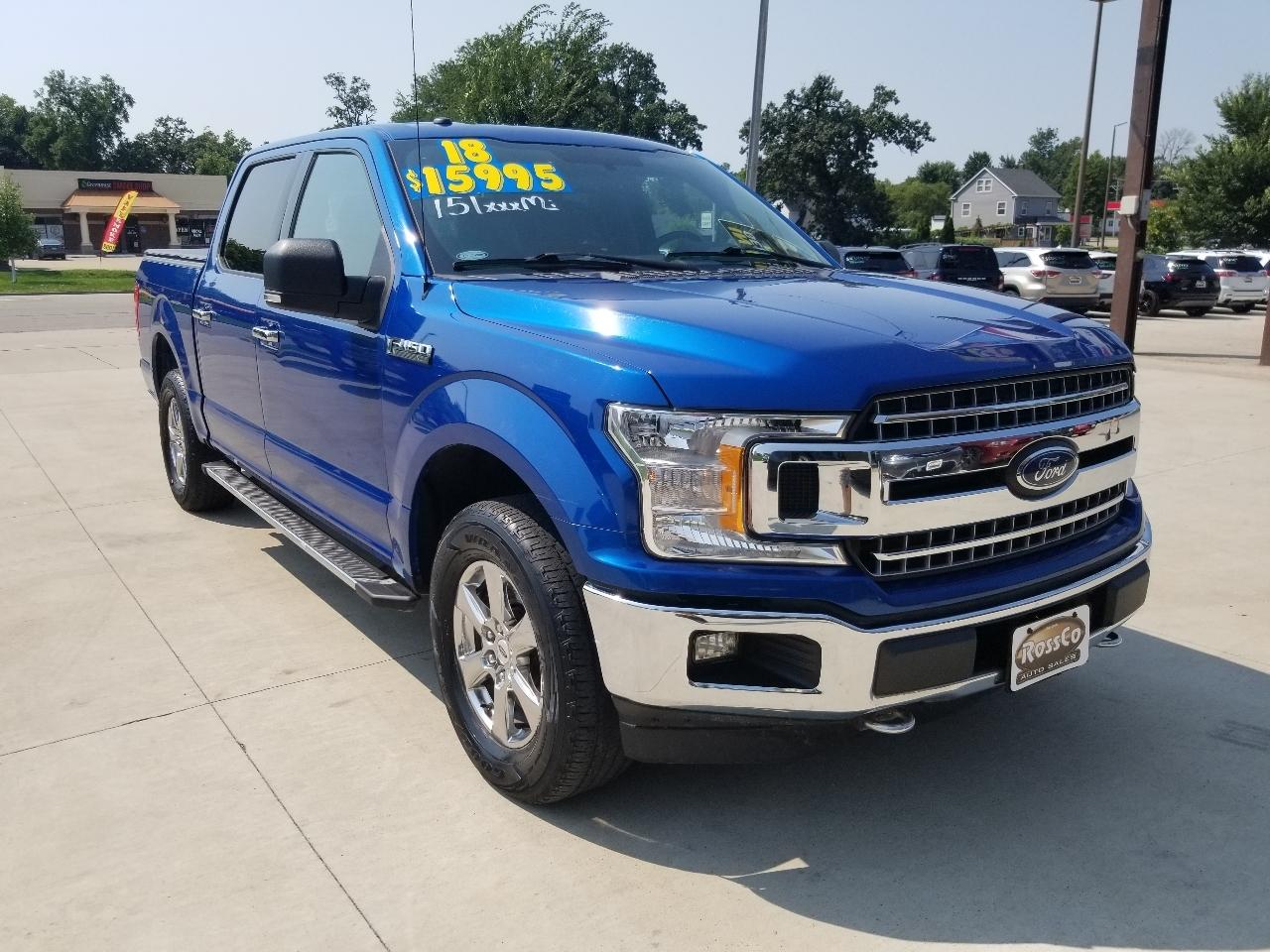 Ford F-150 XLT 4WD SuperCrew 5.5' Box 2018