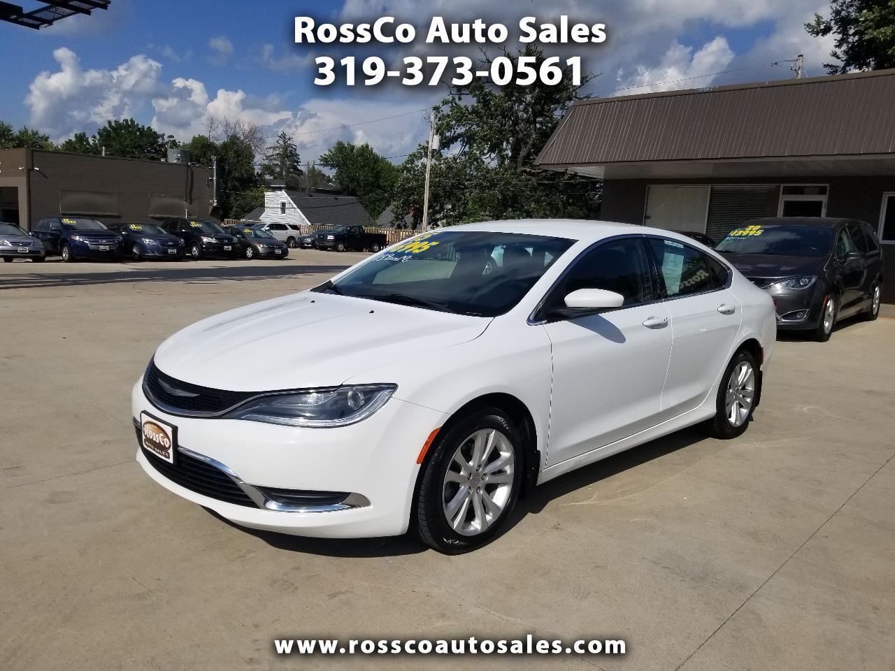 2015 Chrysler 200 4dr Sdn Limited FWD