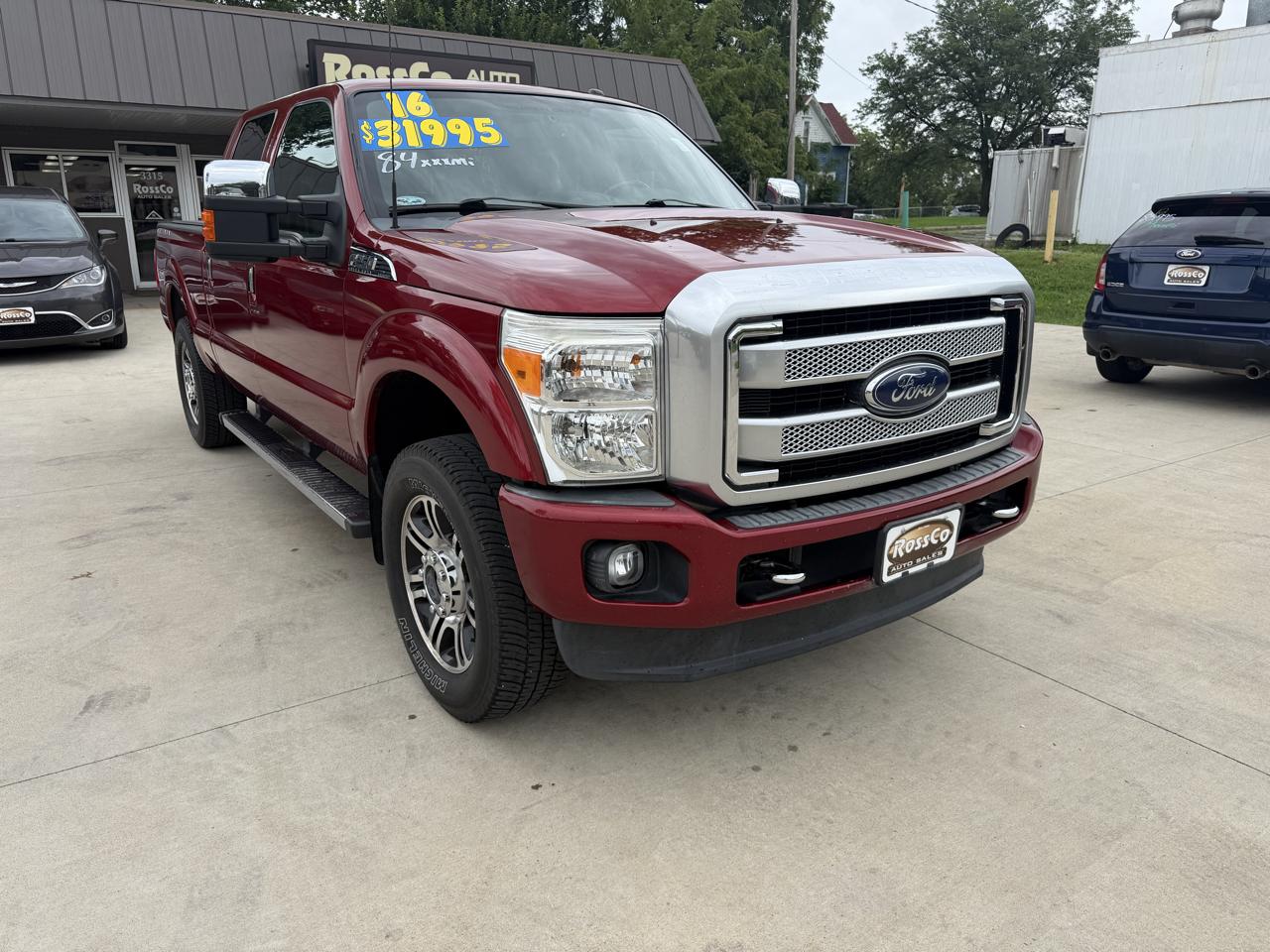 Ford Super Duty F-250 SRW 4WD Crew Cab 172" Platinum 2016