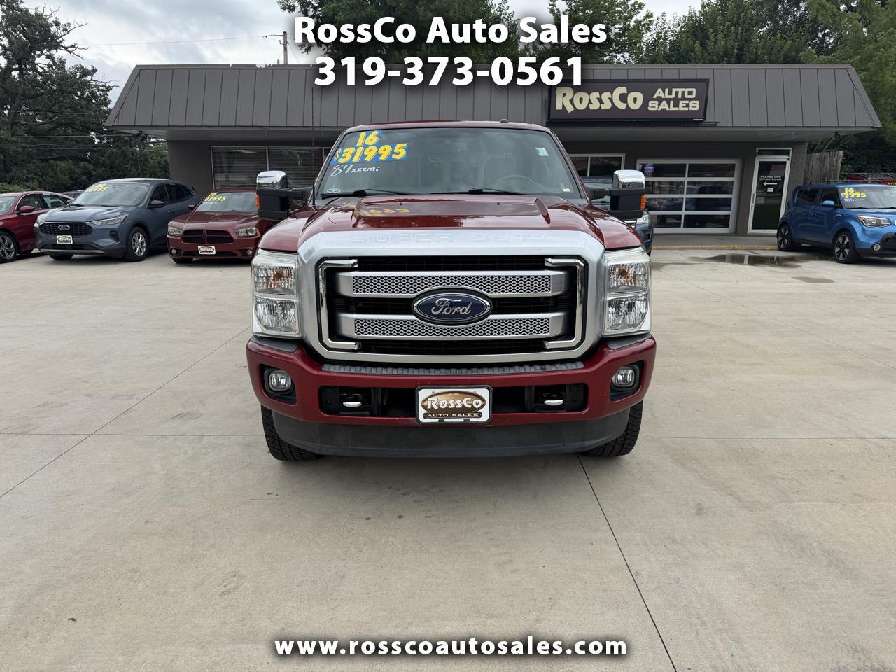 Ford Super Duty F-250 SRW 4WD Crew Cab 172" Platinum 2016