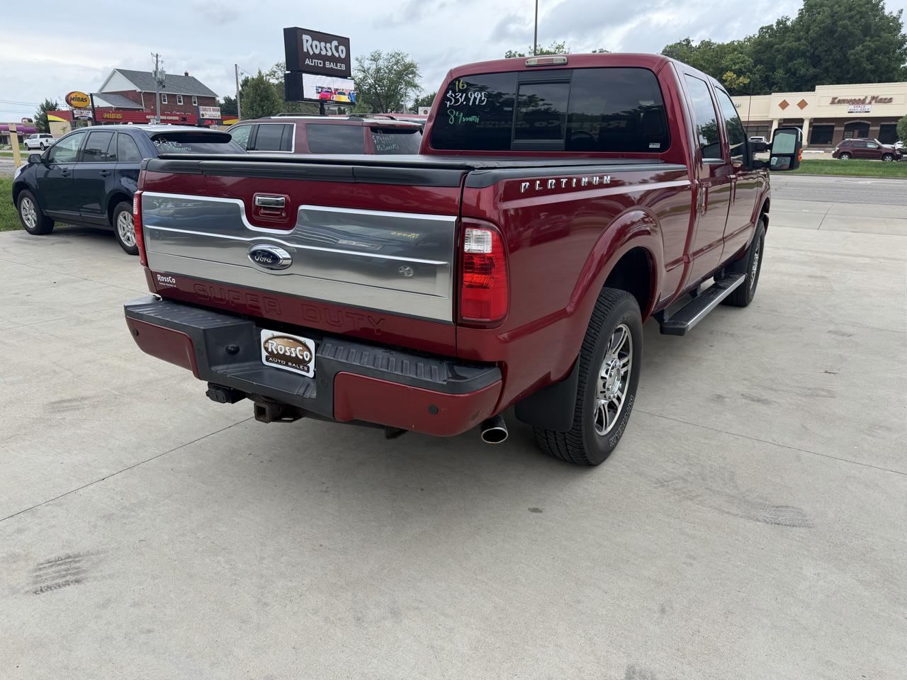 Ford Super Duty F-250 SRW 4WD Crew Cab 172" Platinum 2016