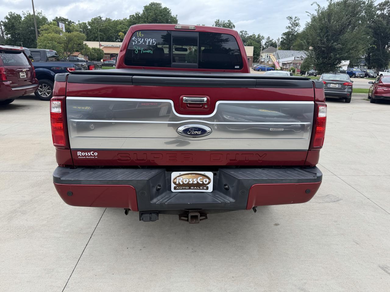 Ford Super Duty F-250 SRW 4WD Crew Cab 172" Platinum 2016